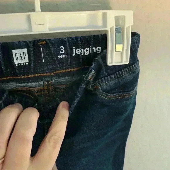 Gap Kids Pull-On Stretch Jegging 3 Years Casual Denim - Picture 2 of 3